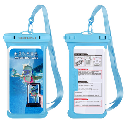 Waterproof cell phone pocket