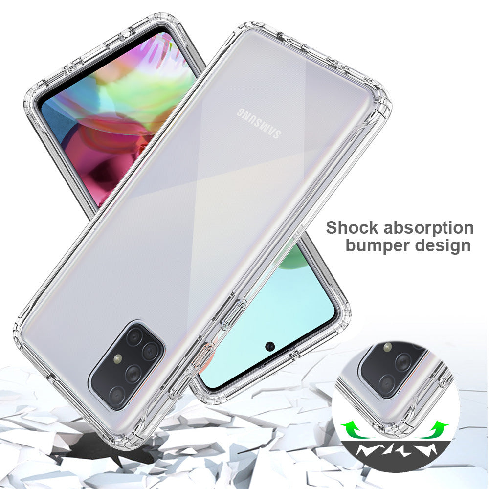 Transparent anti-drop phone case