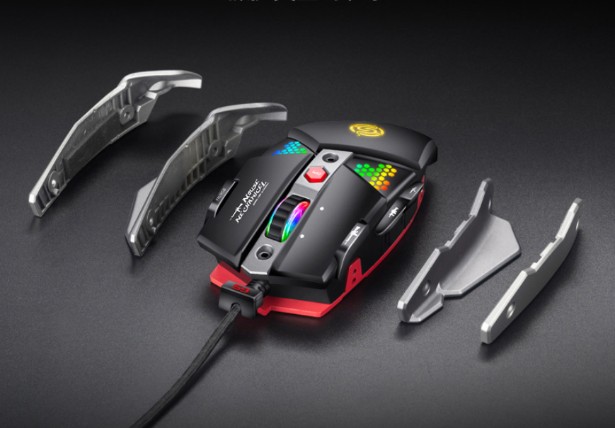 Viper G9 Mechanical Mouse Glowing