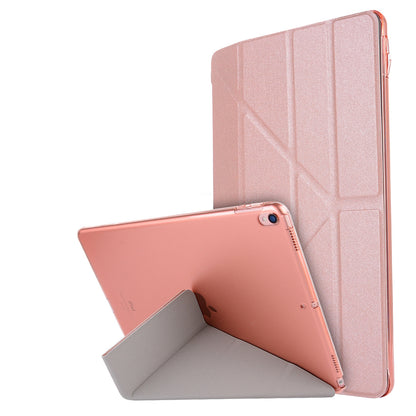 Compatible with Apple, Applicable to 2021 new ipadPro11 silk holster ultra-thin protective shell 9.7 2021 dormant deformation leather case