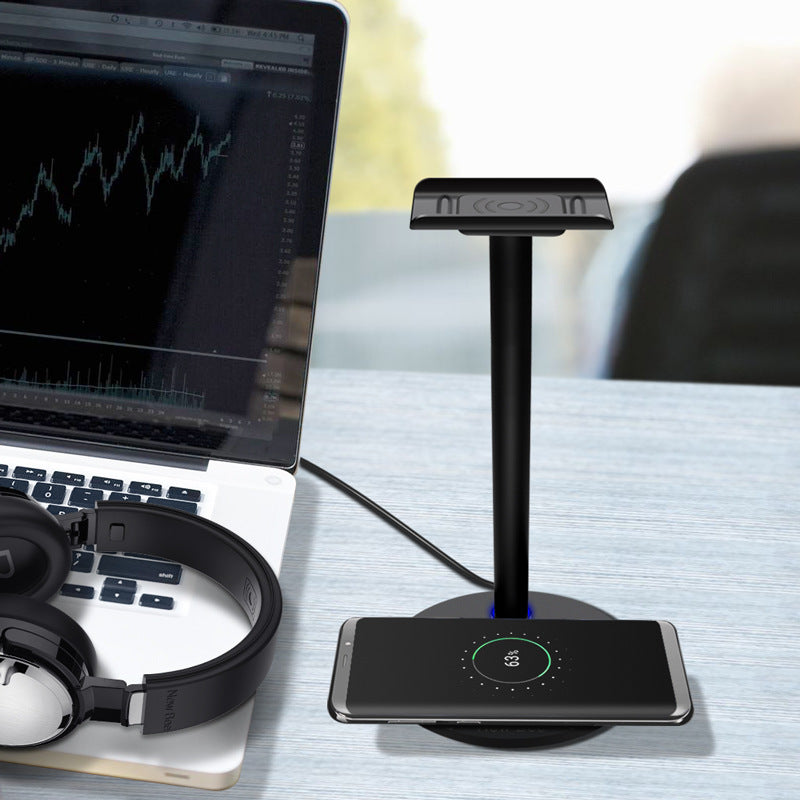 New Bee wireless charging headset stand