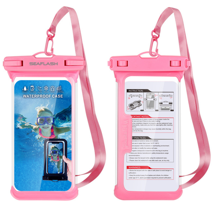 Waterproof cell phone pocket