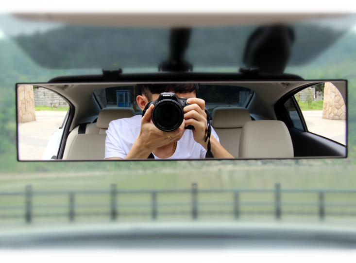 Panoramic Wide Angle Car Rear View Mirror