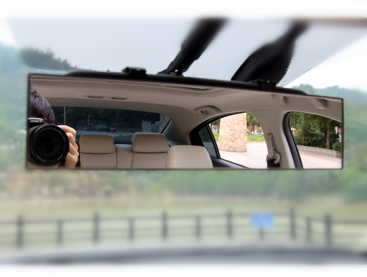 Panoramic Wide Angle Car Rear View Mirror