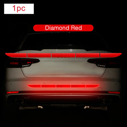 Rear trunk reflective sticker