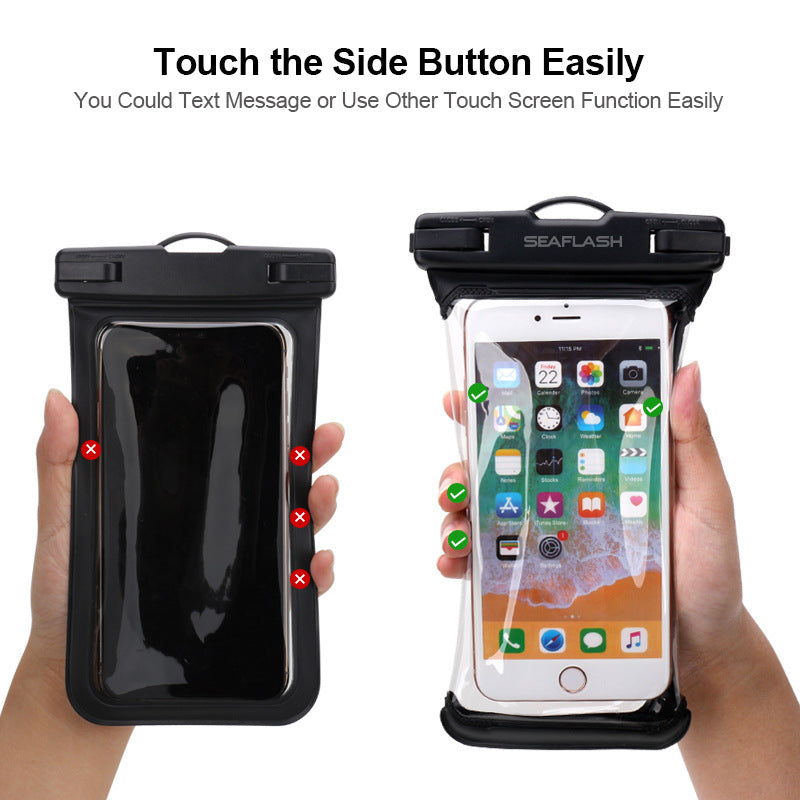 Waterproof cell phone pocket