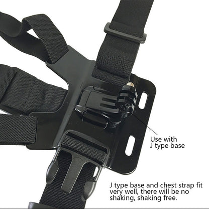 Mobile Phone Chest Mount Harness Strap Holder Cell Phone Clip Action Camera Adjustable Straps