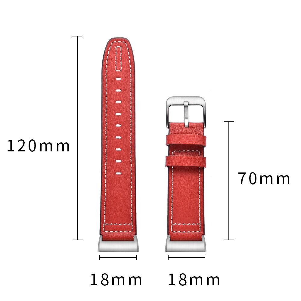 FTA Leather strap For Fitbit Charge 4 band replacement Charge 3 SmartWatch wrist Watchband correa bracelet watch band Accessories