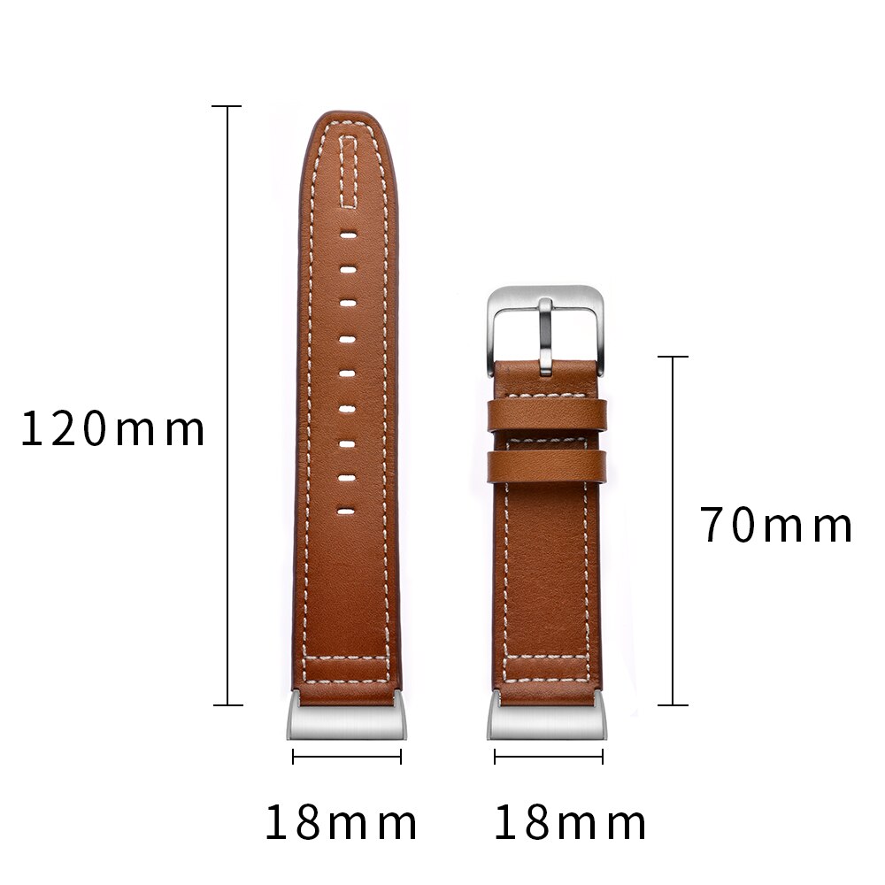 FTA Leather strap For Fitbit Charge 4 band replacement Charge 3 SmartWatch wrist Watchband correa bracelet watch band Accessories