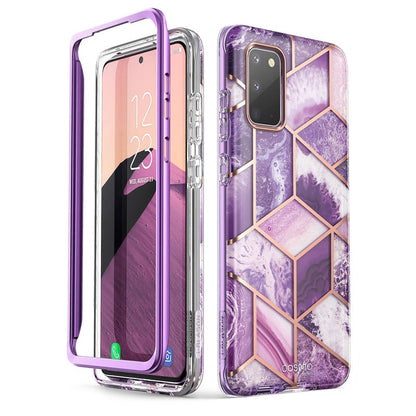 Samsung Galaxy S20 Case / S20 5G Full-Body Glitter Marble Bumper Cover WITHOUT Built-in Screen Protector