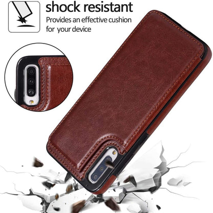 Premium PU Leather Case for Samsung Galaxy S20 S10 S9 S8 Plus Ultra S10e S7 Edge Card Slots Magnetic Shockproof Case