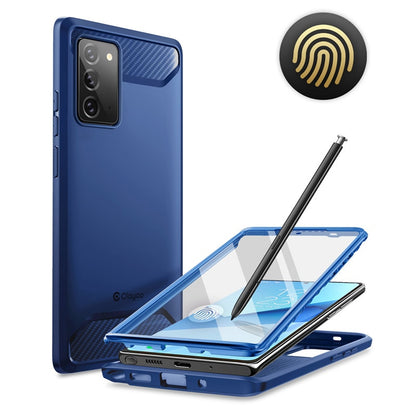 Samsung Galaxy Note 20 Case (2020) Full-Body Rugged Case with Fingerprint ID Built-in Screen Protector