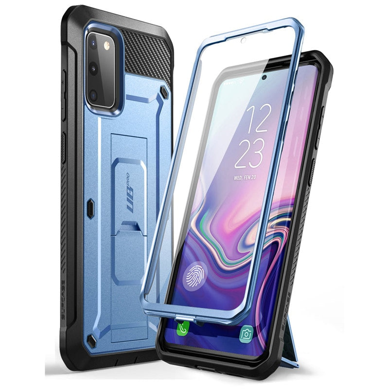 Samsung Galaxy S20 FE Case (2020 Release) UB Pro Full-Body Holster Cover WITH Built-in Screen Protector &amp; Kickstand