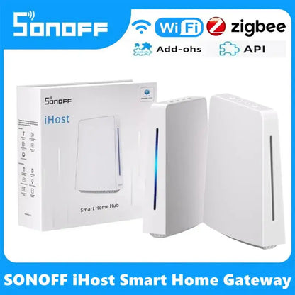 SONOFF IHost Smart Home Hub AIBridge Zigbee 3.0 Gateway Matter Private Local Server Compatible With Wi-Fi LAN Devices Open API