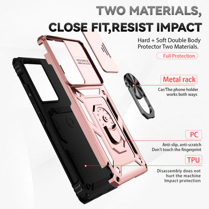 Case protector for Samsung Galaxy S22 Ultra 5G Case Slide Camera Lens Military Grade Bumpers Armor Cover for Samsung Galaxy S22+ S22 5G