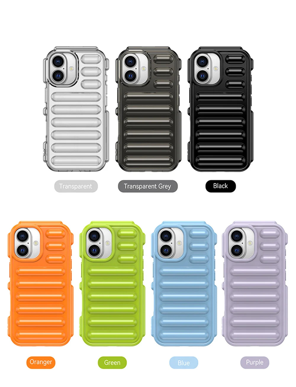 Air Cushion Capsule Shockproof Phone Case For iPhone 16 15 14 13 Pro Max  Armour Protective Back Cover for Apple 15 16 pro / Pro Max