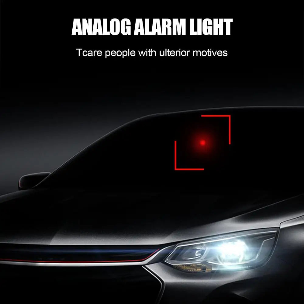 Car Security Anti Theft Light LED Flashing Car Security Light Universal Dummy Car Alarm Light Anti Theft Device For Dashboard