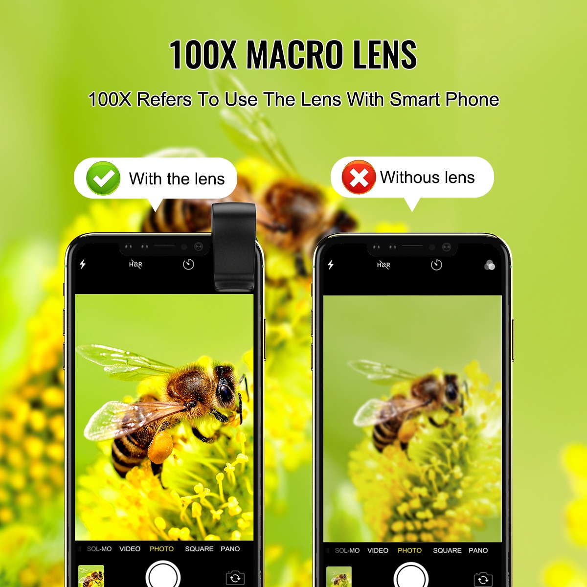 Magnification Microscope Lens