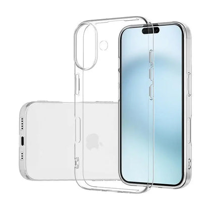 Ultra Thin Silicone Transparent TPU Case For Iphone 16 Pro Max Plus plus Fit Protective silicone Crystal clear soft Back Cover