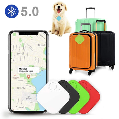 Mini GPS Tracker Wireless Bluetooth 5.0 Anti-Lost Device Pets Kids Tracking for Ios/ Android Smart Finder Locator Accessories