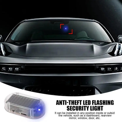 Car Security Anti Theft Light LED Flashing Car Security Light Universal Dummy Car Alarm Light Anti Theft Device For Dashboard