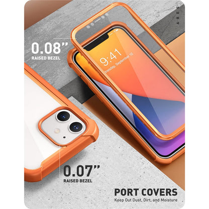 Case protector for iPhone 12 Case/12 Pro Case 6.1 inch (2020)  Full-Body Rugged Clear Bumper Cover with Built-in Screen Protector.