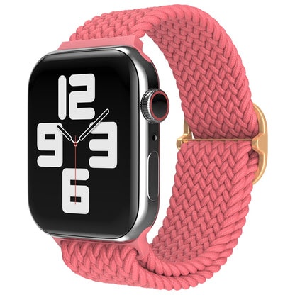 FTA Nylon Braided Solo Loop Strap for Apple Watch Band 38mm 40mm 42mm 44mm Sport Elastics Wristband for iWatch Series 6/5/4/3/2/1/SE