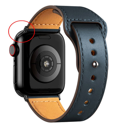 Leather strap For Apple watch band 45mm 44mm 49mm 41mm 40mm 42mm 38mm wristband correa bracelet iWatch series ultra 3 5 6 SE 7 8