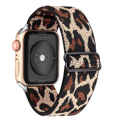 FTA Elastic Adjustable Nylon Solo Loop Strap for Apple Watch 6 SE 5 4 Band Strap 38 40mm 42 44mm for Iwatch 6 Se 5 4 Sport WatchBand