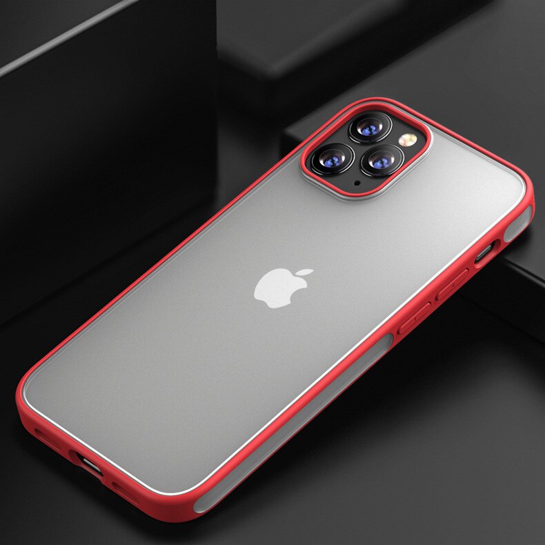 FTA Cases for iPhone 12 Case/iPhone 12 Pro Case 6.1 Inch (2020), Slim Shockproof Hard PC Back with Soft Edge Phone Case.