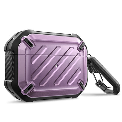 FTA UB Pro Designed For Airpods Pro Case 2019 Full-Body Rugged Protective Cover with Carabiner For Apple Airpods Pro (2019)