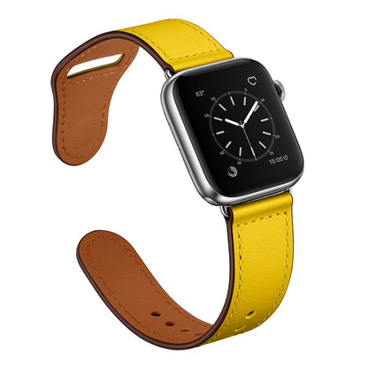 Watch band compatible with apple  FTA watch band 44mm 45mm 40mm iwatch 38mm 42 leather belt smartwatch bracelet apple watch series 6 SE 4 3 7 41mm bands.