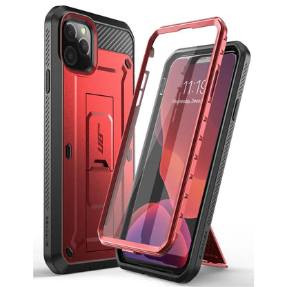 Cover for iPhone 11 Pro Max Case 6.5" (2019) IPHONE CASE UB Pro Full-Body Rugged Holster Cover with Built-in Screen Protector & Kickstand.