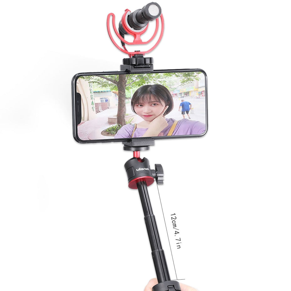 Foldable Mini Tripod Mount 1/4 & #39; & #39; Tripod Monopod Hand Grip Universal for DSLR Android iPhone Smartphone