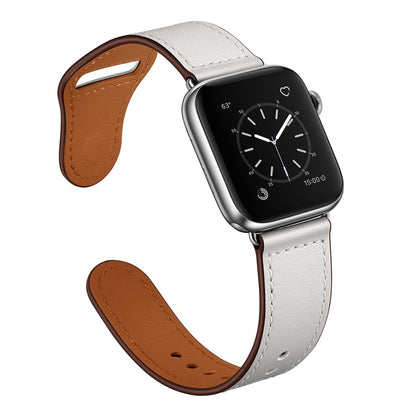 Watch band compatible with apple  FTA watch band 44mm 45mm 40mm iwatch 38mm 42 leather belt smartwatch bracelet apple watch series 6 SE 4 3 7 41mm bands.