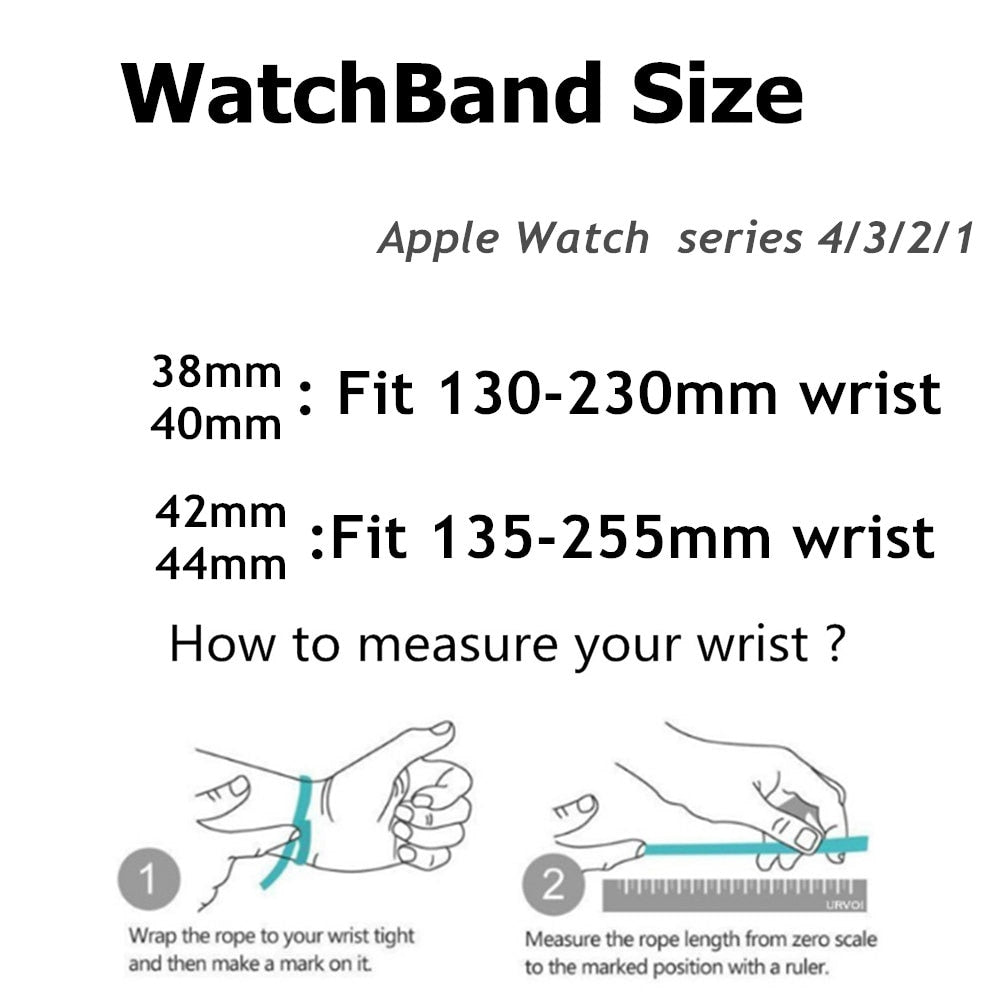 SPAIN BH Milanese Loop Strap For Apple watch Band 44mm 40mm 45mm 41mm 42mm 38mm 45 44 mm bracelet iWatch Series 3 5 6 SE 7 8 Ultra 49mm