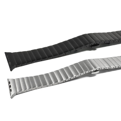 Stainless Steel Strap For Apple Watch Band 7 8 45mm 41mm Butterfly Link Bracelet IWatch Ultra 49mm 6 SE 5 44mm 40mm Accessories