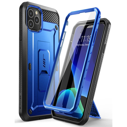 Cover for iPhone 11 Pro Max Case 6.5" (2019) IPHONE CASE UB Pro Full-Body Rugged Holster Cover with Built-in Screen Protector & Kickstand.