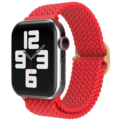 FTA Nylon Braided Solo Loop Strap for Apple Watch Band 38mm 40mm 42mm 44mm Sport Elastics Wristband for iWatch Series 6/5/4/3/2/1/SE