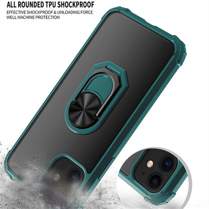 FTA Cases For iPhone 12 Pro Max 12 Mini Kickstand Shell Shockproof Magnetic Ring Phone Case For iPhone 11 pro MAX XR XS SE 2020 7 8