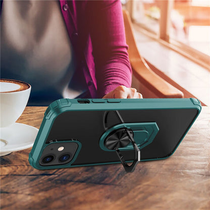 FTA Cases For iPhone 12 Pro Max 12 Mini Kickstand Shell Shockproof Magnetic Ring Phone Case For iPhone 11 pro MAX XR XS SE 2020 7 8