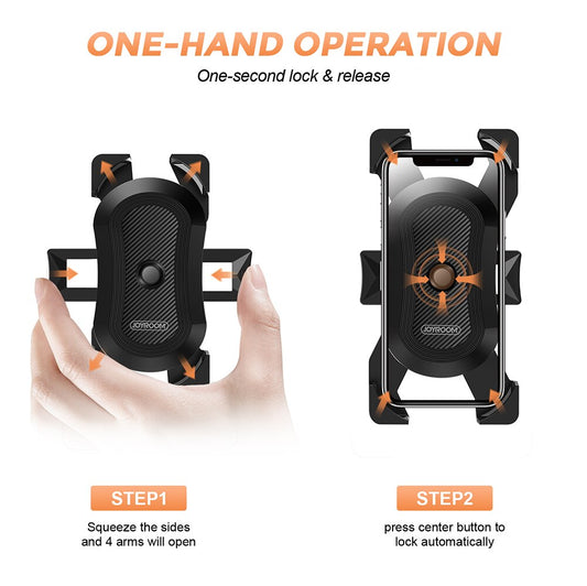 Universal Bike Phone Holder,Motorcycle Bicycle Phone Holder Handlebar Stand Mount Bracket Mount Phone Holder For iPhone Samsung