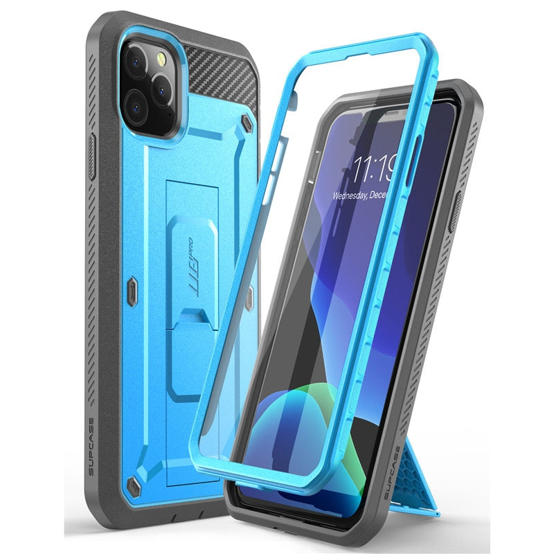 Cover for iPhone 11 Pro Max Case 6.5" (2019) IPHONE CASE UB Pro Full-Body Rugged Holster Cover with Built-in Screen Protector & Kickstand.