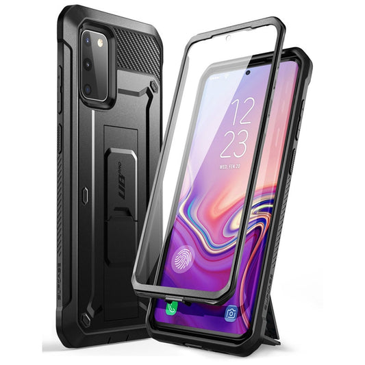 Samsung Galaxy S20 FE Case (2020 Release) UB Pro Full-Body Holster Cover WITH Built-in Screen Protector &amp; Kickstand