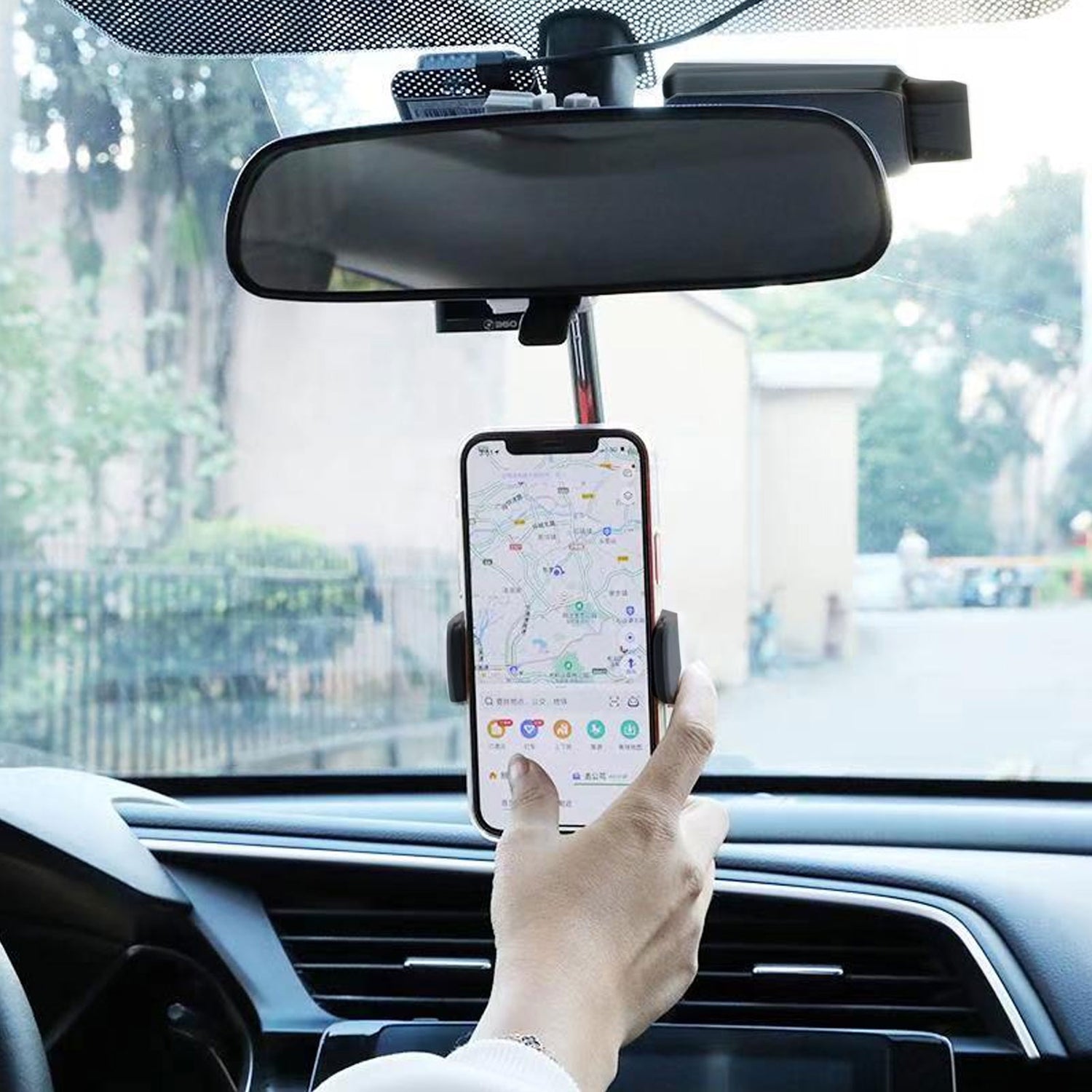 Mirror Mount Phone Holder