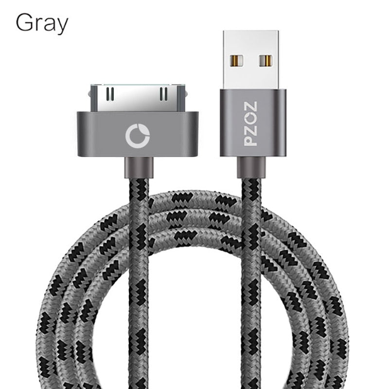 FTA USB Cable Charge Fast Charging for iphone 4 s 4s 3GS 3G iPad 1 2 3 iPod Nano itouch 30 Pin Charger adapter Data Sync cord