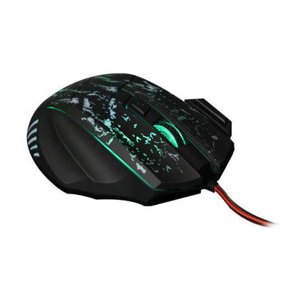 FTA 5500DPI 7 Buttons 7 Colors LED Backlight Optical USB Wired Mouse Gamer Mice Laptop PC Computer Mouse Gaming Mouse for Pro Gamer