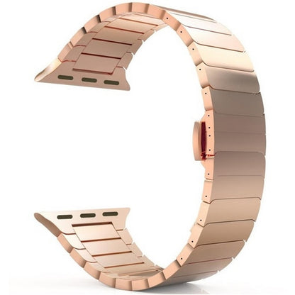 FTA series 7/6/5/4/3/2/SE strap for apple watch band 44mm 42mm 45mm 41mm iwatch bracelet 40mm 38mm metal Butterfly buckle watchband