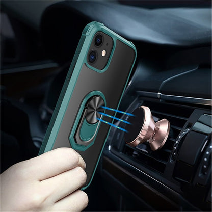 FTA Cases For iPhone 12 Pro Max 12 Mini Kickstand Shell Shockproof Magnetic Ring Phone Case For iPhone 11 pro MAX XR XS SE 2020 7 8