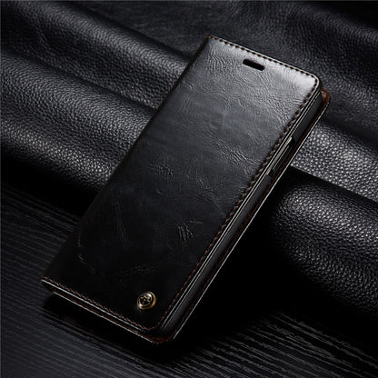 FTA Leather Case for iPhones, Luxury Magneti Card Holder Wallet Cover For iPhones.